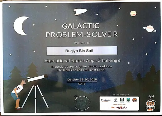 International Space Challenge, Space Apps Challenge · Geeks Valley